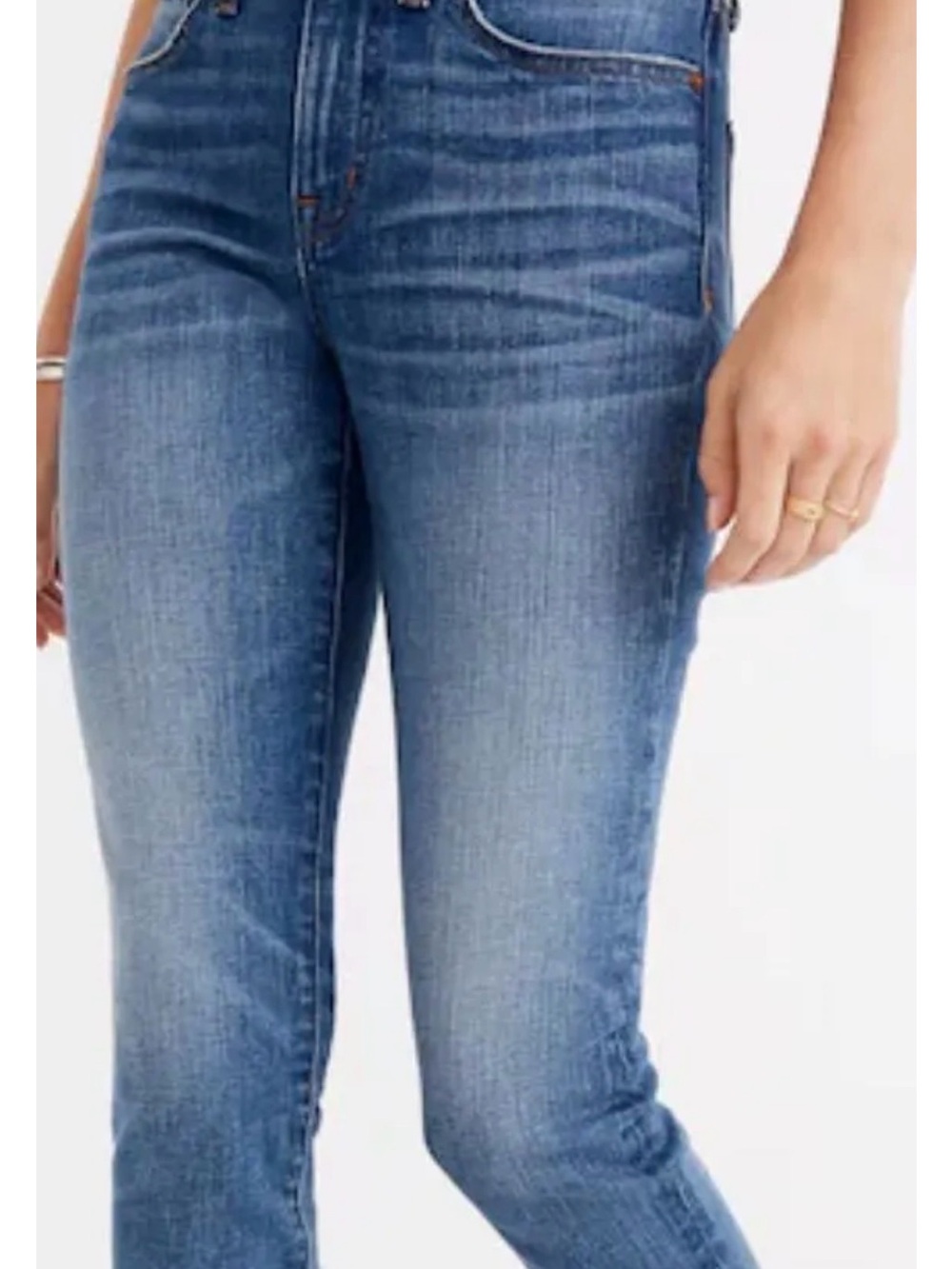 Madewell 9" High Rise Skinny Crop Jean
